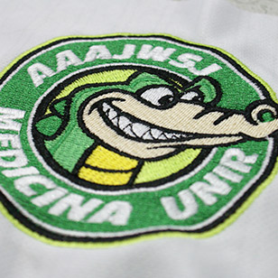 Brasão bordado medicina unir Brasão bordado medicina unir