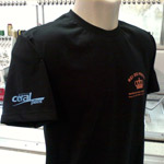 Camiseta em serigrafia