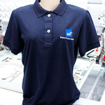 Camisa feminina azul marinho