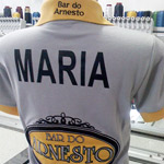 Modelo polo feminia Bar do Arnesto